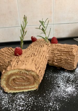 Foto di Tronchetto con mousse di Nutella