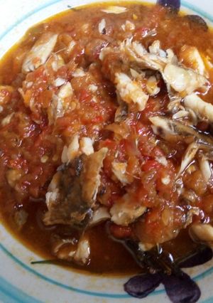 A picture of Fish stew.