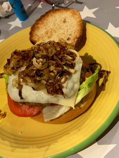Una foto de Hamburguesa barbacoa