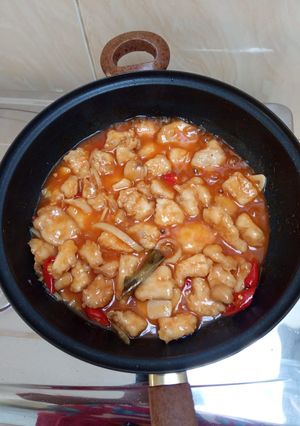 Foto resep Fillet ikan tuna saus pedas manis