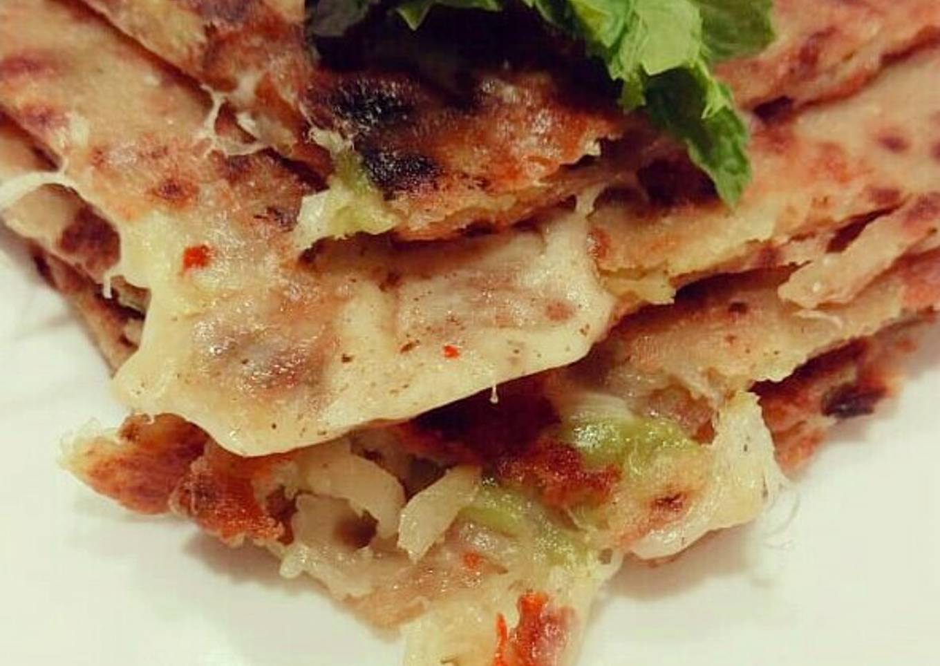 Cheesy Paratha