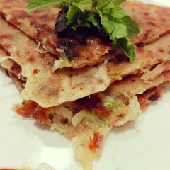 Cheesy Paratha A picture of Cheesy Paratha.