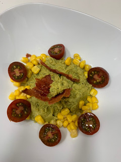 Una foto de Hummus de guisantes rápido y saludable