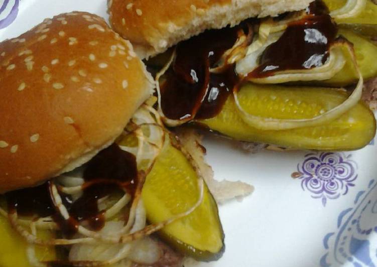 How to Prepare Appetizing Pickled burgers