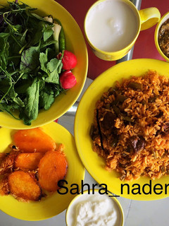 عکسی از دستور لوبیا پلو