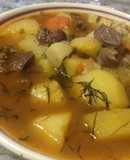 Жаркое из куриных субпродуктов