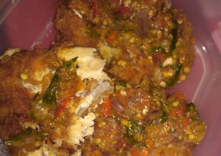 Resep Ayam Penyet Ala Anak Kost yang sempurna