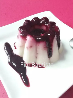 Una foto de Flan vegano con leche condensada