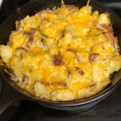 A picture of Iron Skillet Potato Bake.