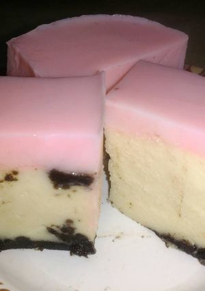 Foto resep Chesee Cake Puding Strowberi