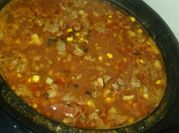 A picture of crock pot rotel
