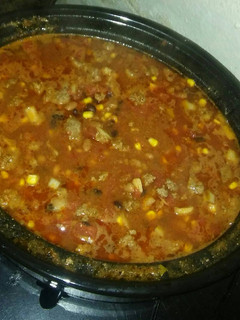 A picture of Taco soup.