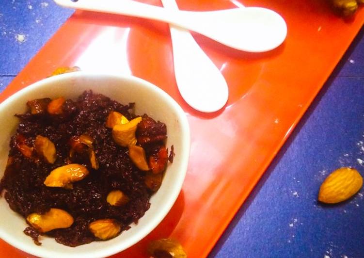 Easiest Way to Make Any-night-of-the-week Beetroot halwa