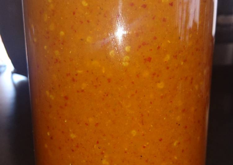 Easiest Way to Make Perfect Fiery Coconut Curry Chilli Sauce