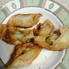 A picture of Chicken Wontons.