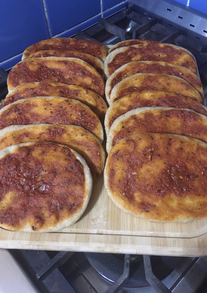 Una foto de Pizzeta harina integral