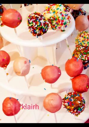 Φωτογραφία της συνταγής Cake Pops ροζ (3)