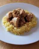 Pollo al curry con Arroz Basmati 🍛
