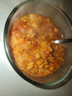 A picture of Cabbage Roll Soup.