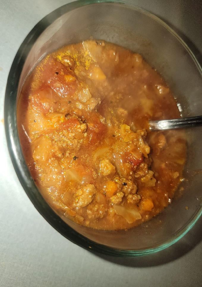 A picture of Cabbage Roll Soup.