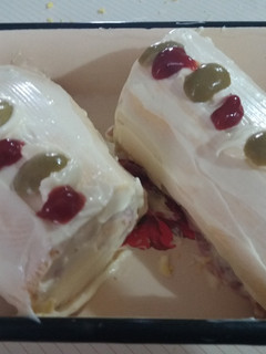 Una foto de Pionono casero con relleno salado