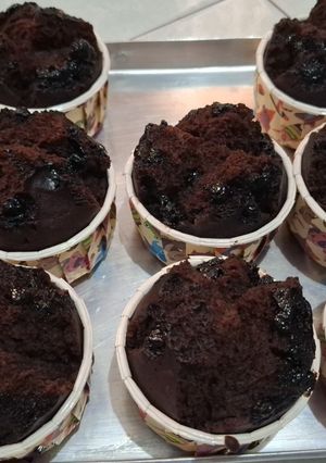 Foto resep Steamed Chocolate Cupcake