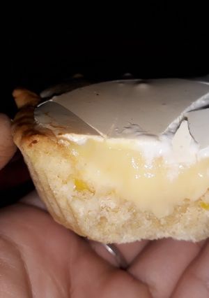 Una foto de Mini pie de limón 🍋