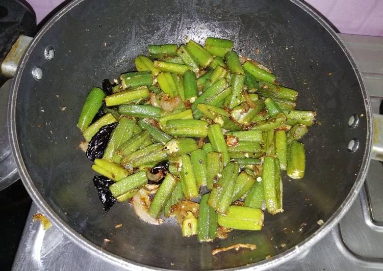 Bhendi masala simple and quick