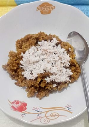 Foto resep Nasi tiwul (singkong yg dijemur lalu digiling)