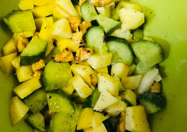 Steps to Prepare Award-winning Apple &amp; walnut salad