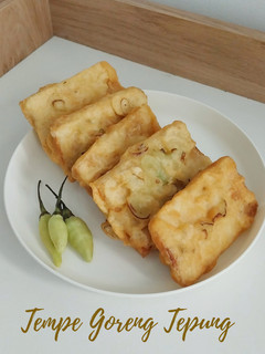 Foto resep Tempe Goreng Tepung
