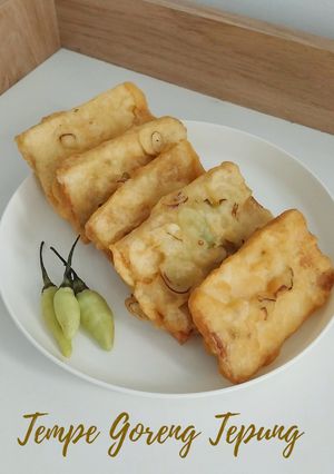 Foto resep Tempe Goreng Tepung