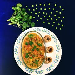 A picture of Creamy Matar Paneer.