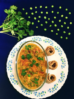 A picture of Creamy Matar Paneer.