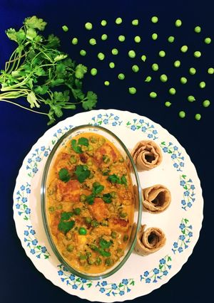 A picture of Creamy Matar Paneer.