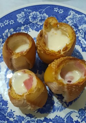 Una foto de Pancitos rellenos con queso