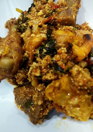 A picture of Egusi Soup.