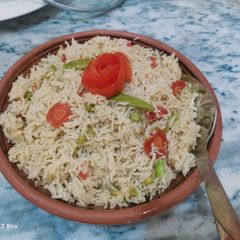 A picture of Mix veggies pulao.