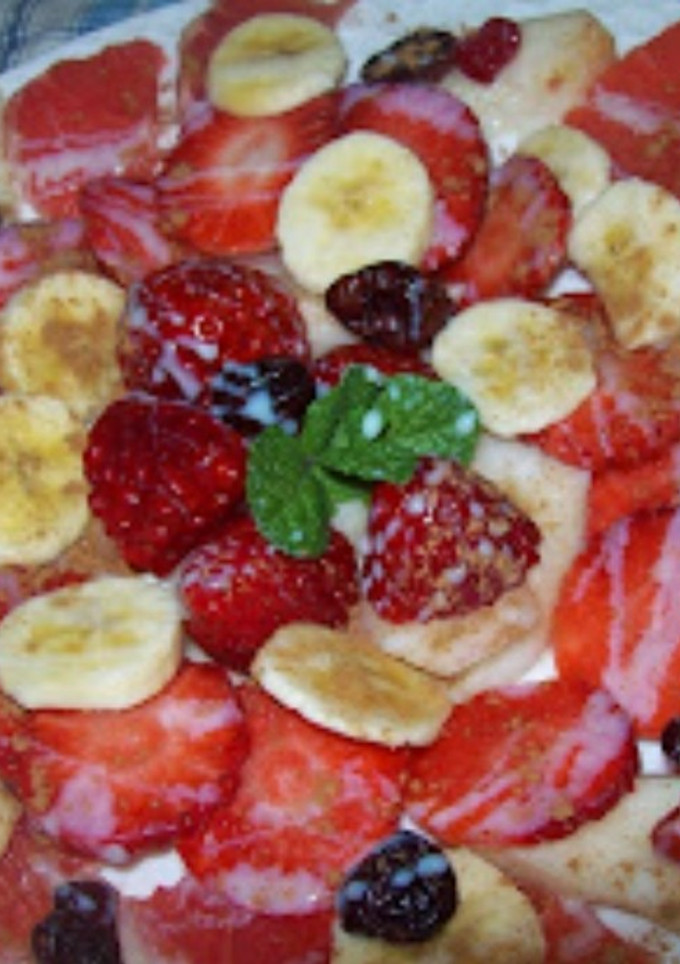 Una foto de Ensalada de fresas