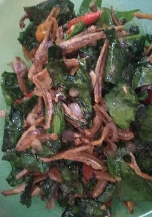 Foto resep Teri daun melinjo