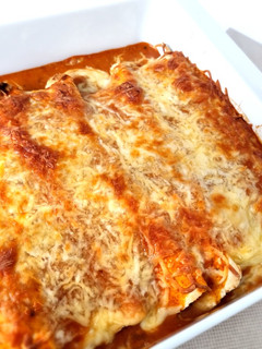 Una foto de Enchiladas de ternera {receta mexicana}