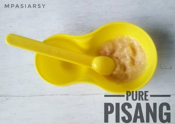 Resep Pure pisang oleh Diah Yunia Intan Sari - Cookpad