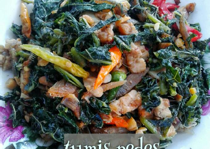 Bagaimana Menyiapkan Tumis Pedes Tempe Teri Daun Pepaya Anti Gagal