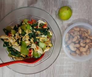 Resep Terbaik Pakcoy tumis telor ayam suwir Paling Enak