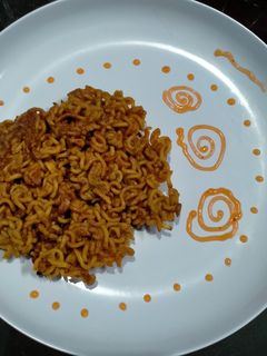 Foto resep Camilan mie telur simpel