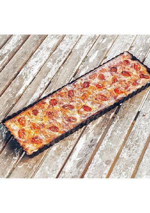 Une photo de Quiche sans pâte thon-tomate-parmesan