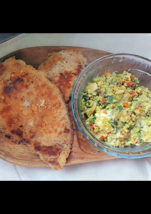 Una foto de Revuelto de zapallitos 😋