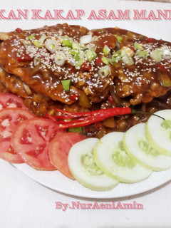 Foto resep Ikan kakap asam manis