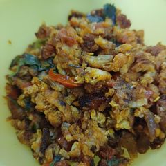 A picture of Fish bhurji.