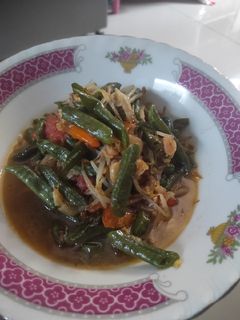 Foto resep Tumis kacang panjang tauge